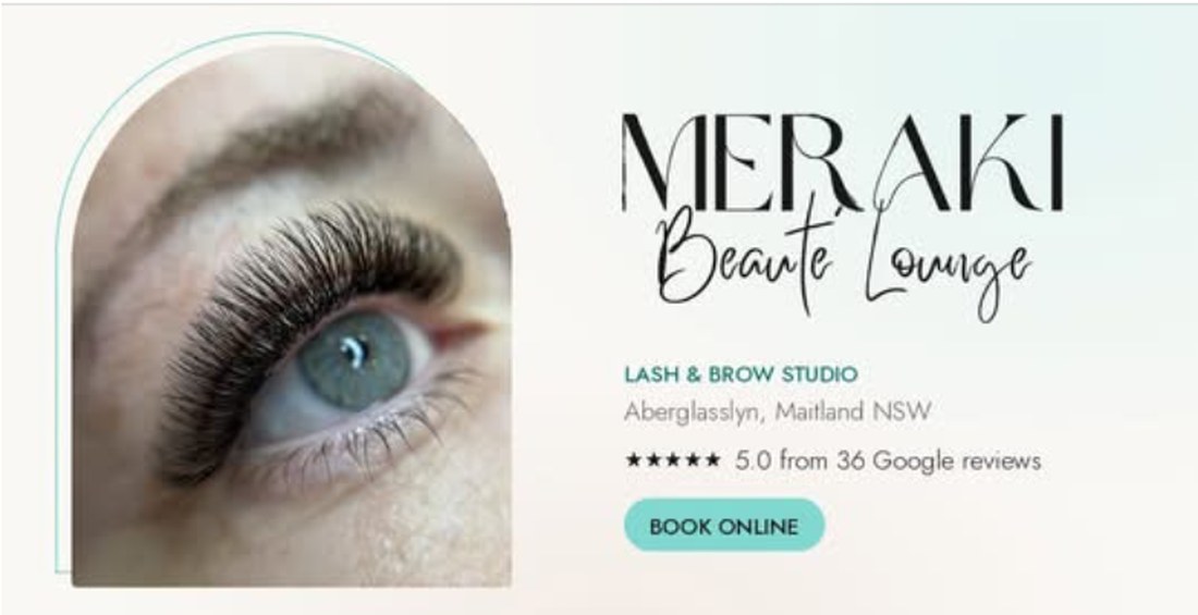 Meraki Beauté Lounge website